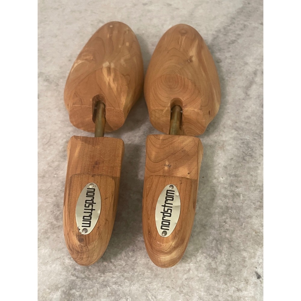 Vintage Shoe Tree Wooden Nordstrom Size Medium Retro Organizer